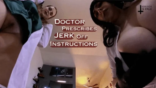 Science Friction - Doctor Prescribes Jerk Off Instructions - HD - featuring Codi Vore and Jane Judge, a medical fetish scene with tiny man humiliation, nurse and doctor domination, shrinking fetish, JOI, medical examination, big ass and tits, cum encouragement, and casu