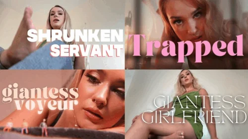 Goddess Lucie - ULTIMATE GIANTESS SHRINKING FETISH BUNDLE!
