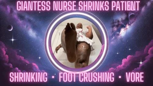 Luna Belle - Giantess Nurse Shrinks Patient