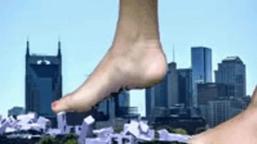 Mxdominionakacrushgoddess Clips - Giantess Soles Destroy Tiny Buildings 1080 smaller