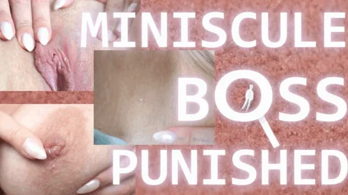 Sashacurves - Miniscule Boss, Gets Punished
