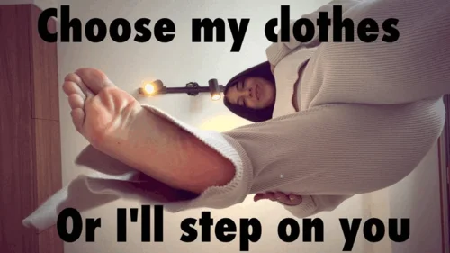 Rise Of The Giantess - Choose my Clothes or I'll Squash You - 720