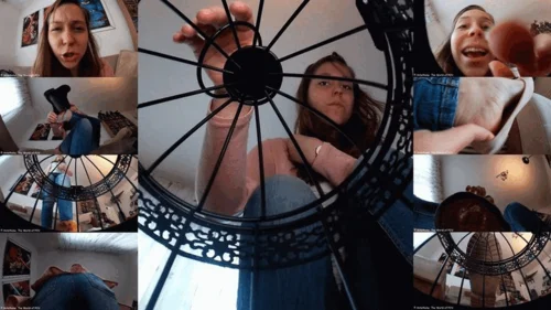 German Giantess // The Vore Store - GGHD172 Julie - Bugmen in a Cage