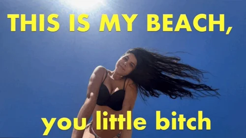 Rise Of The Giantess - This is MY BEACH 4k