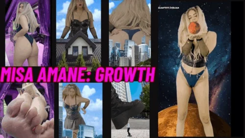 Giantessdebora - Misa amane: Growth fetish Megagiantess