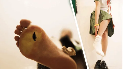 Xgiantess - Giantess Schoolgirl Feet Crush Humiliation with Shoe, Socks & Barefoot