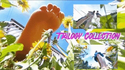 Canadian And Asian Giantess Fantasy - Unaware In A Dandelion Jungle EXTREME POV - Trilogy Collection - HD 1080p Version -