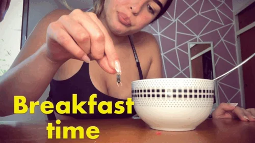 Rise Of The Giantess - Breakfast Time - Giantess Gabriela 720