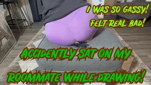 Scarletts Farts - Accidently Sitting & Farting on my Roommate!