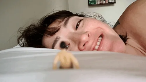 Misssergiantess - The morning after swallowing your shrunken wife