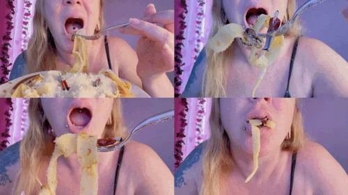 Kisicaxx - seefood pasta with tinies for giantess [4K]