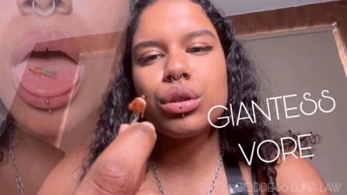 Servegoddessluna - Giantess Vore POV
