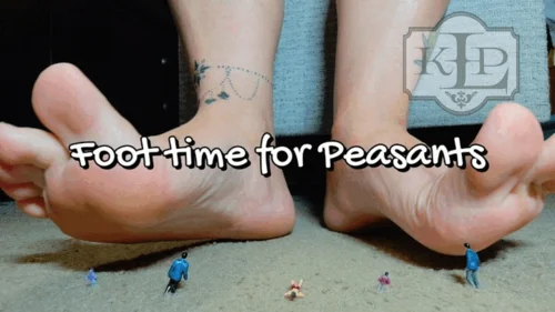Ladykassandra - Foot time for Peasants