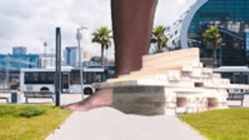 Mxdominionakacrushgoddess Clips - Giantess Soles Knock Down Buildings 4k