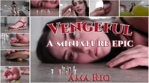 Giantess Shrinking Feet - Vengeful - A miniature Epic (4k)