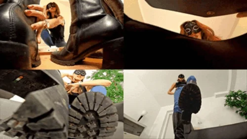 Madame Marissa - Enslaving and punishing the tiny boot pervert (small version)