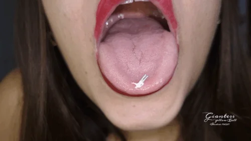 Giantess Yellow Ball - Gintess Accidentally vore you