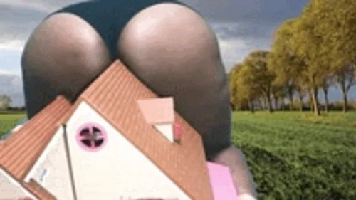Mxdominionakacrushgoddess Clips - Giantess Tries to Stink out Tinies from House 4K smaller