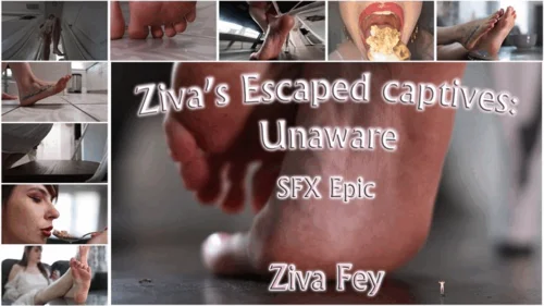 Giantess Shrinking Feet - Ziva's escaped captives: Unaware - SFX Epic (1080p)