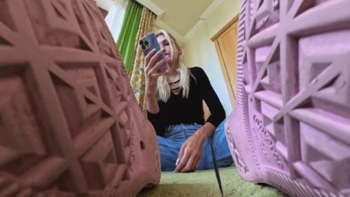 Winzlings Shrinking Clips - Michelle: The Risky Climb (unaware Giantess) 6K VR360
