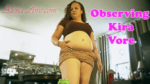 Alena Love - Unaware Gassy Giant - Observing Kira Vore[SD]