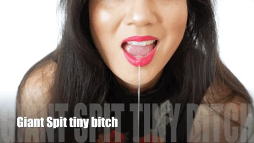 Miss Mae Ling - Giant spit tiny bitch