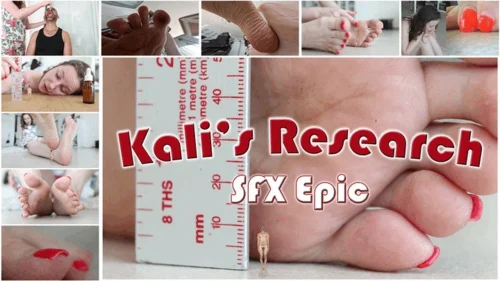 Giantess Shrinking Feet - Kali's research - SFX Epic (4k)