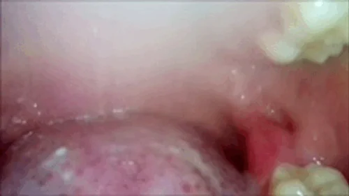 Mxdominionakacrushgoddess Clips - Teenie in Giantess Huge Mouth as she Brushes her Huge Teeth POV 1080