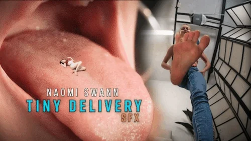 Bratty Foot Girls - Naomi Swann - The Delivery SFX - HD 1080p MP4
