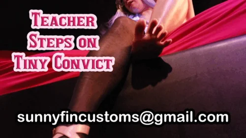 Sunny Fin - Teacher Steps on Tiny Convict