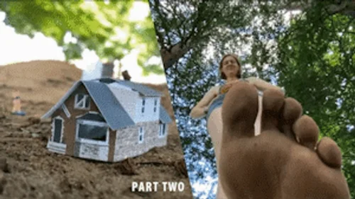 Canadian And Asian Giantess Fantasy - Taren The Exterminator - Part Two - HD 1080p Version