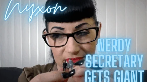 Nyxons Fetish Files - Nyxon Nerdy Secretary Gets Giant Revenge HD 720p MP4