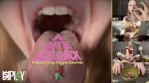 Sizeplay Productions - A Bite Sized Snack Featuring Skye Stone