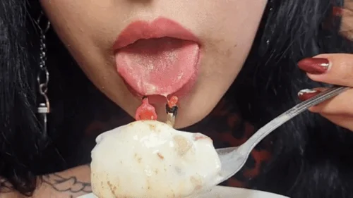 Fetish Machine Femme - Giantess shrunken two married couple and also her Step-Sister TO EAT them as dessert VORE