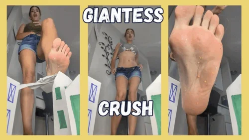 Linablackly - Giantess Lina Crushes Your City - Vertical