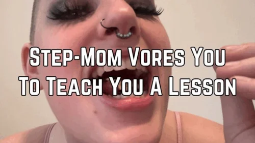 Thehairygiantess - Step-Mom's Tiny Lesson- A Vore ASMR 4k HD