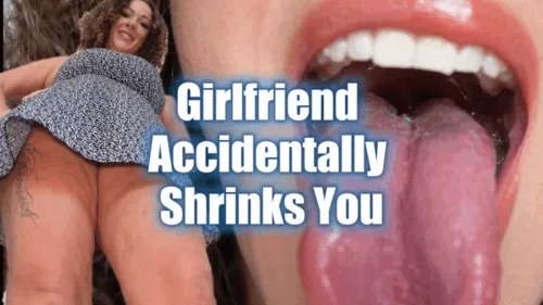 Sashacurves - Giantess Girlfriend Accidentally Shrinks You