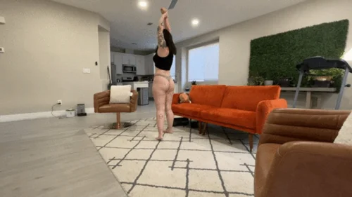 Lenna Lux - Giantess Sews You Into Workout Panties