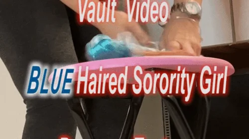 Giantess Daphne Devaux21 - Goddess Hazel21 (Fan Vault Video) Blue Haired Shrunken Sorority Girl Pressure Test