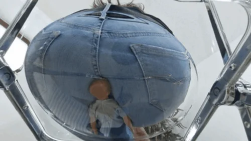 Madame Marissa - Tiny guy crushed under my giantess ass