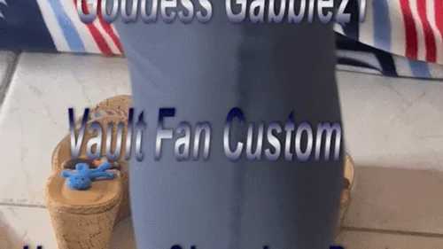 Giantess Daphne Devaux21 - Goddess Gabbie21 Vault Fan Custom Unaware Shrunken Party Pt2 (Rear View) In shoe crush