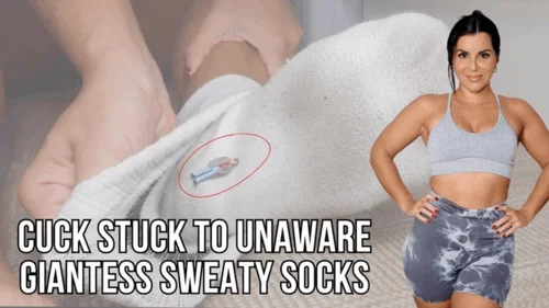 Lalo Cortez And Vanessa - Tiny cuck stuck to unaware giantess sweaty socks - Lalo Cortez and Vanessa