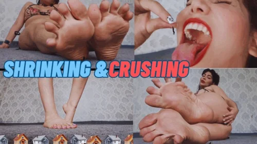 Giantessdebora - Shrinking fetish crushing the city