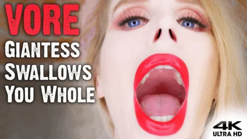 Roxy Cox - Gaintess Vore Devours Tiny Man Whole