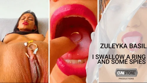Giantess Latinas - I swallow a ring and some spies - Zuleyka