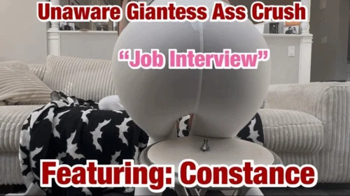 Fetish Nature's Giantess Adventures - Unaware Interview of Tiny Slave with Constance