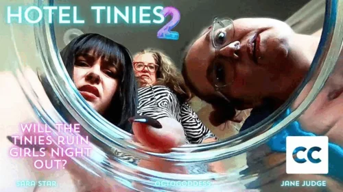 Octogoddess Femdom Step-mommy - Hotel Tinies 2: Giantess OctoGoddess, Sara Star and Jane Judge Search and Trap Tinies feat BBW Face Sitting POV Captioned Version
