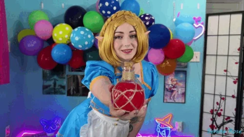 Serena Rose Cosplay - POV Zelda Becomes Giantess Goddess