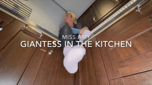 Amy Soles Feet - Giantess In The Kitchen