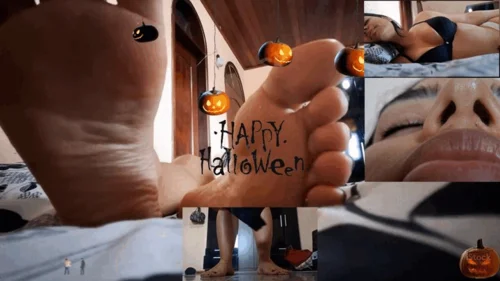 Giantess Hajar - happy halloween fx